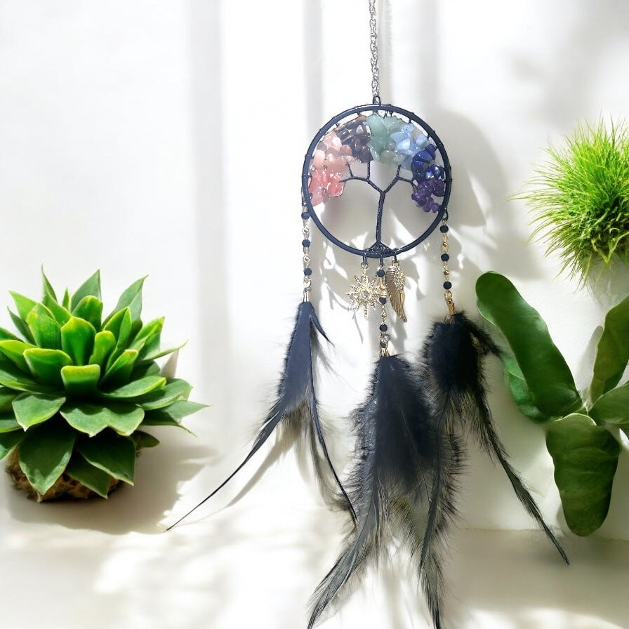 Kleine Traumfänger – Schutz und Schönheit in zarter Form
