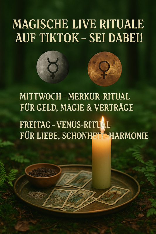 🌟 Magische Live-Rituale auf TikTok – Sei dabei! 🌟