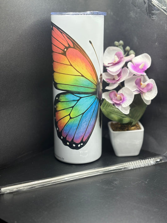 "Wenn die Seele schreit" – Thermo-Tumbler mit originalem Buchcover