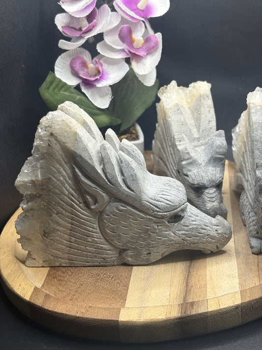 Achat-Wasserspeier – Naturgewalt in Kristallform
