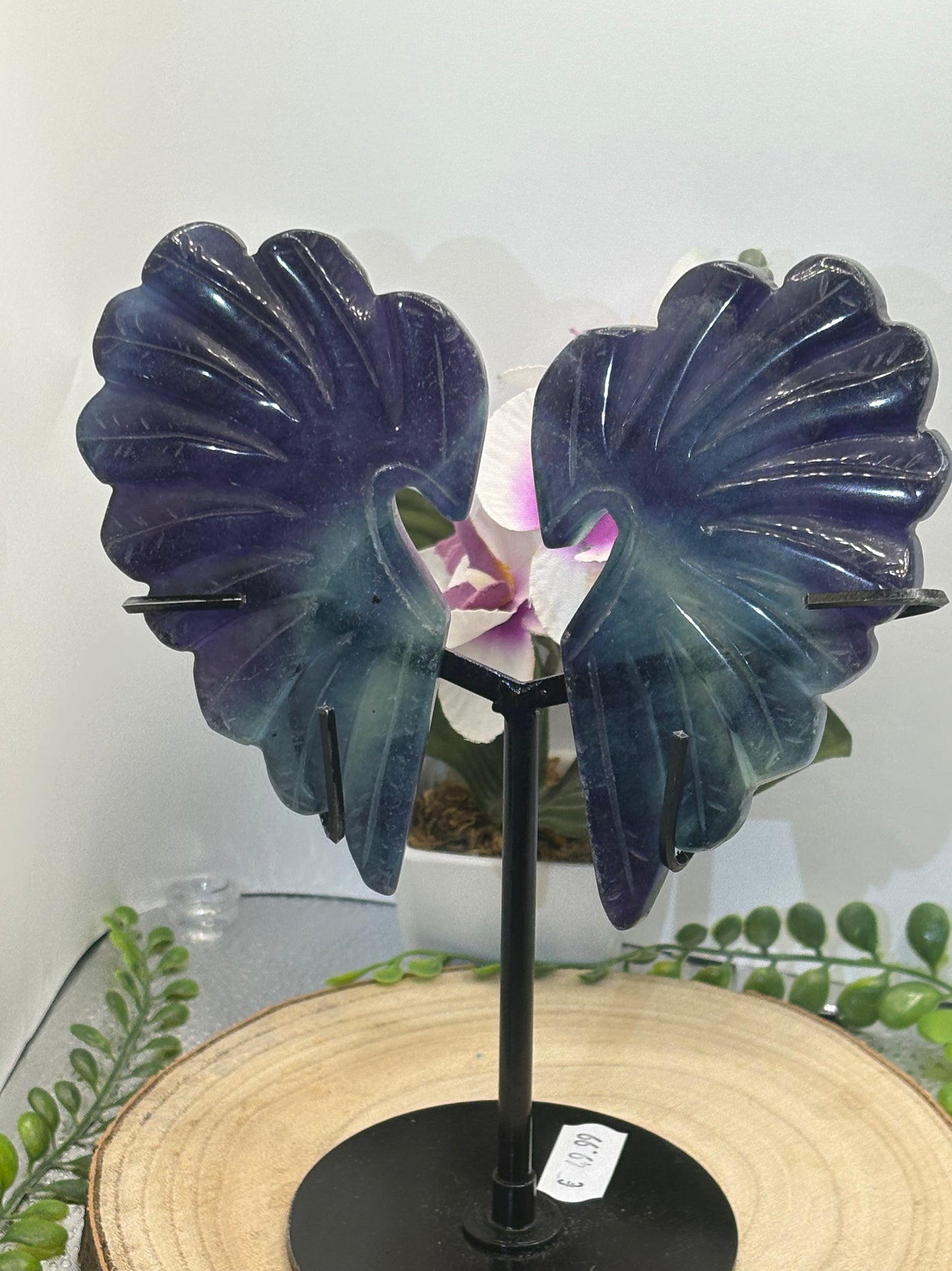 Engelsflügel aus Rosenquarz & Amethyst