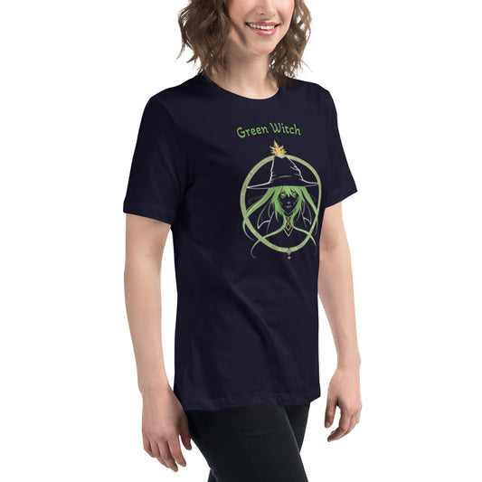 Green Witch Damen-T-Shirt